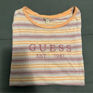 90's Vintage GUESS Graphic Oversized Tee